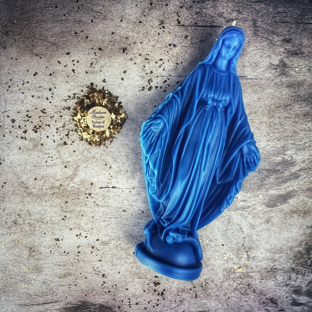 Queen of Heaven Candle Spell Kit - Divine Mother & Unconditional Love Magic | Candle Spell Kit | Wiccan Center