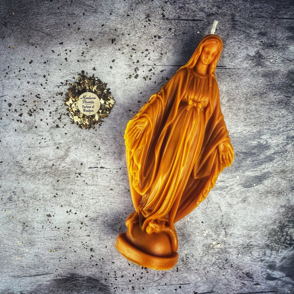 Queen of Heaven Candle Spell Kit - Divine Mother & Unconditional Love Magic | Candle Spell Kit | Wiccan Center