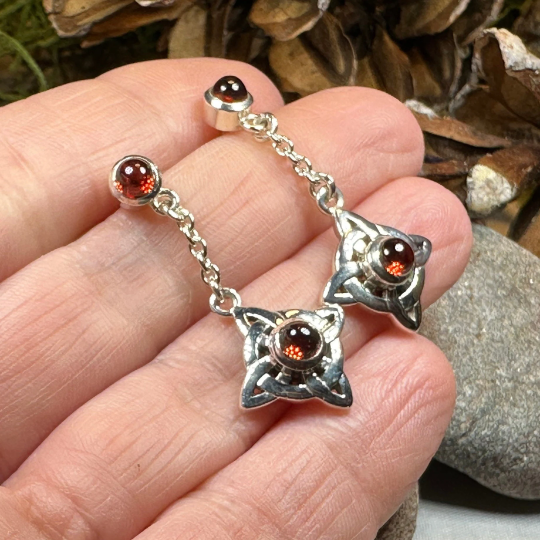 Celtic Protection Knot Earrings | Post Earrings | Wiccan Center