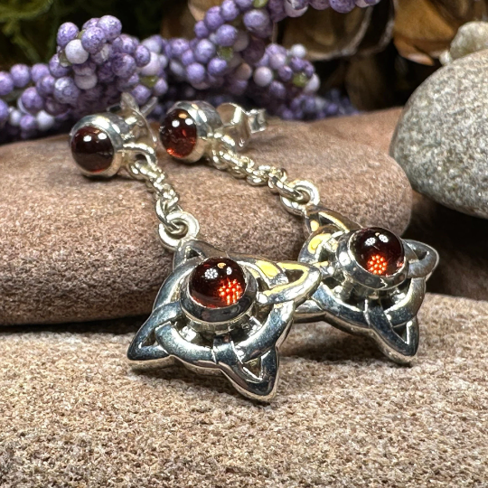 Celtic Protection Knot Earrings | Post Earrings | Wiccan Center