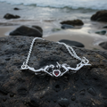 Diver Love Necklace in Sterling Silver | Necklet | Wiccan Center