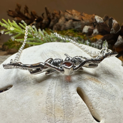 Diver Love Necklace in Sterling Silver | Necklet | Wiccan Center