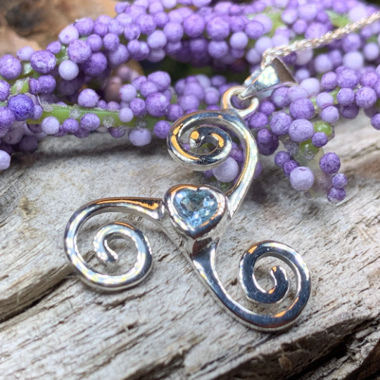 Celtic Spiral Love Necklace | Pendant | Wiccan Center