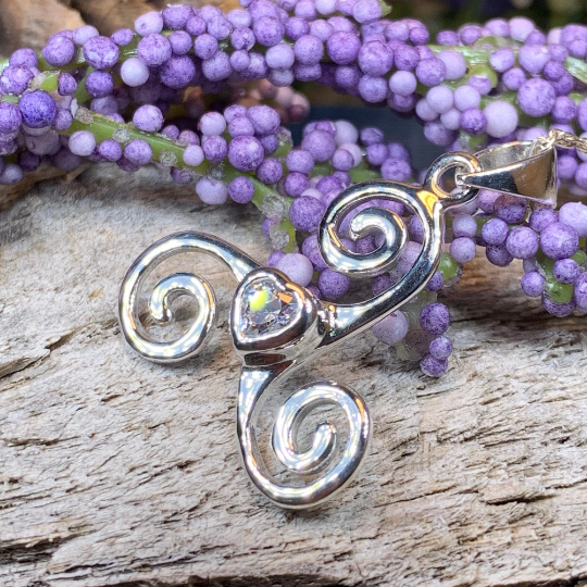 Celtic Spiral Love Necklace | Pendant | Wiccan Center