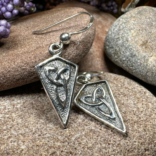 Frances Celtic Knot Earrings | Dangle Earrings | Wiccan Center