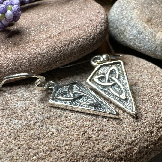 Frances Celtic Knot Earrings | Dangle Earrings | Wiccan Center