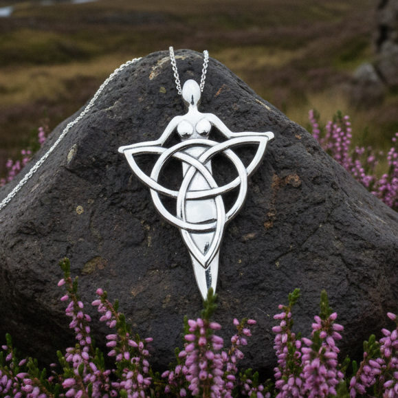 Danu Triquetra Necklace | Pendant | Wiccan Center