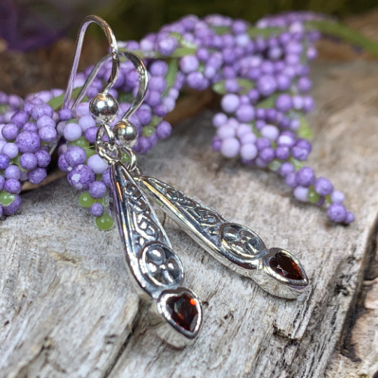 Shamrock Love Earrings | Dangle Earrings | Wiccan Center