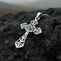 Caitlyn Celtic Cross Necklace in Sterling Silver | Pendant | Wiccan Center