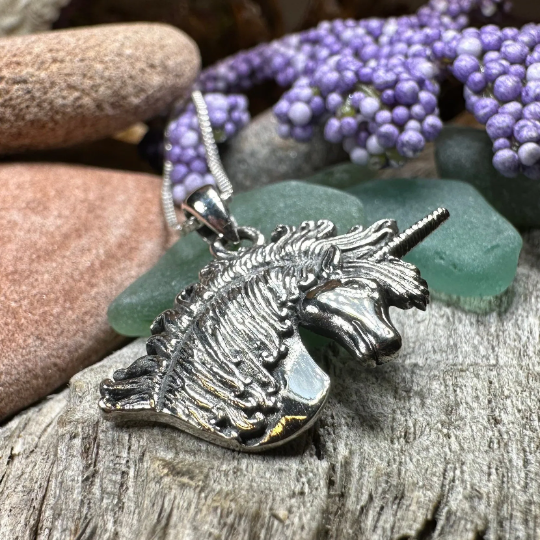 Legendary Unicorn Necklace | Pendant | Wiccan Center