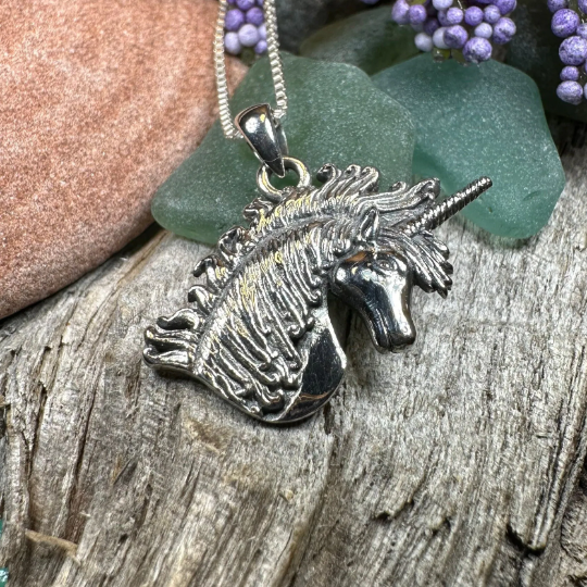 Legendary Unicorn Necklace | Pendant | Wiccan Center