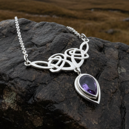 Ayn Celtic Knot Necklace | Necklet | Wiccan Center
