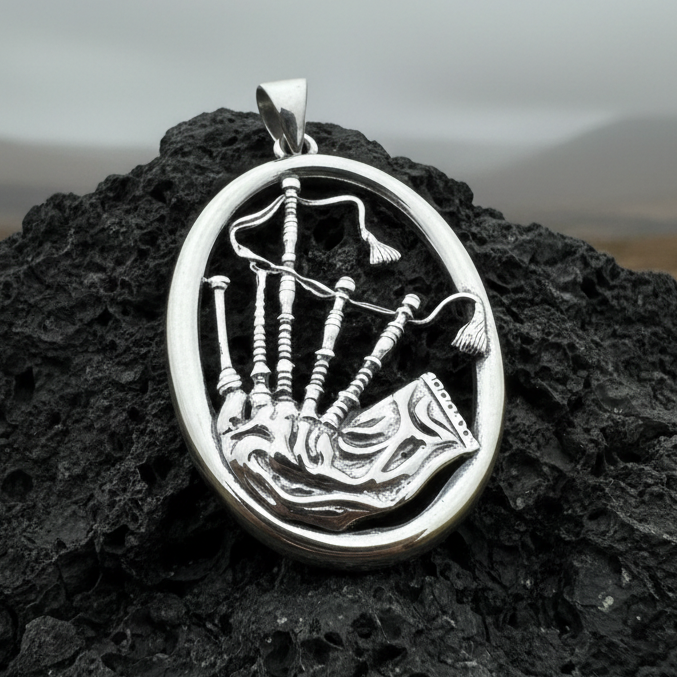 Bagpipes Forever Necklace | Pendant | Wiccan Center