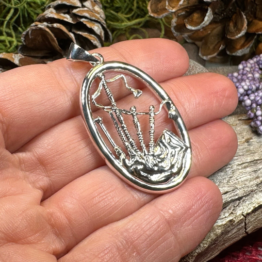 Bagpipes Forever Necklace | Pendant | Wiccan Center
