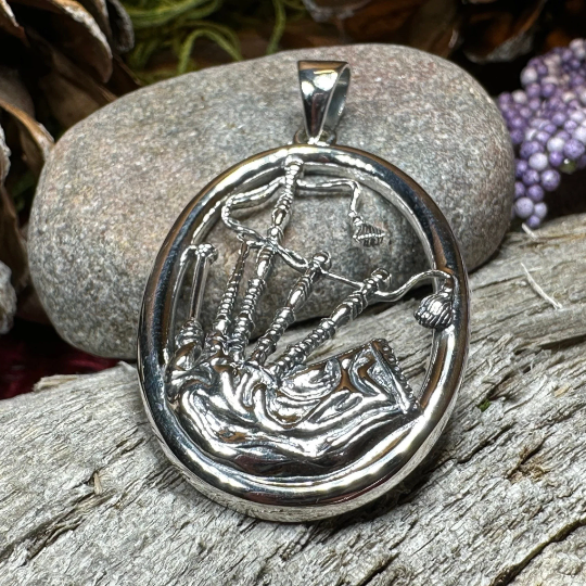 Bagpipes Forever Necklace | Pendant | Wiccan Center