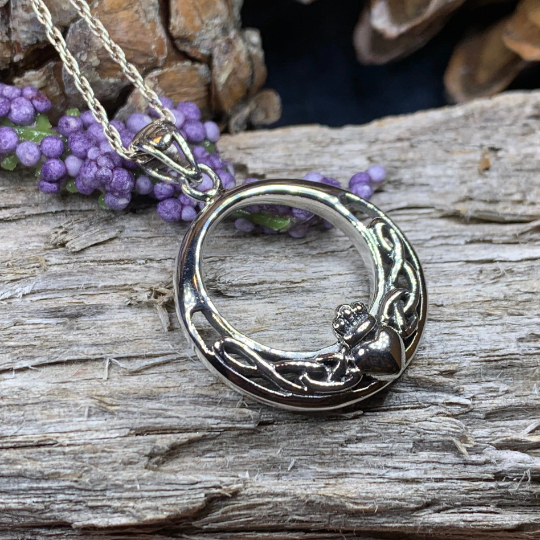Galway Claddagh Necklace | Pendant | Wiccan Center