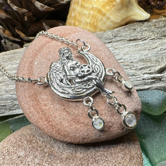 Little Star Fairy Necklace in Sterling Silver | Necklet | Wiccan Center