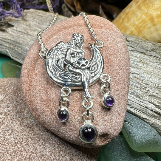 Little Star Fairy Necklace in Sterling Silver | Necklet | Wiccan Center