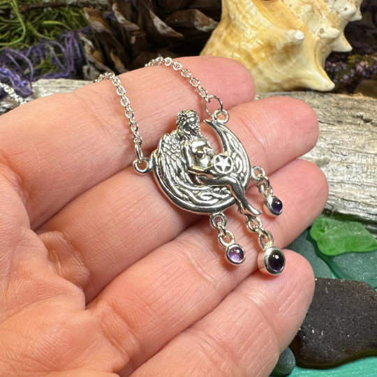 Little Star Fairy Necklace in Sterling Silver | Necklet | Wiccan Center