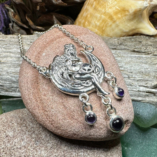 Little Star Fairy Necklace in Sterling Silver | Necklet | Wiccan Center