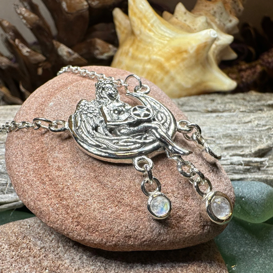 Little Star Fairy Necklace in Sterling Silver | Necklet | Wiccan Center