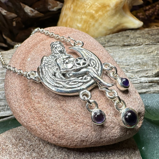Little Star Fairy Necklace in Sterling Silver | Necklet | Wiccan Center