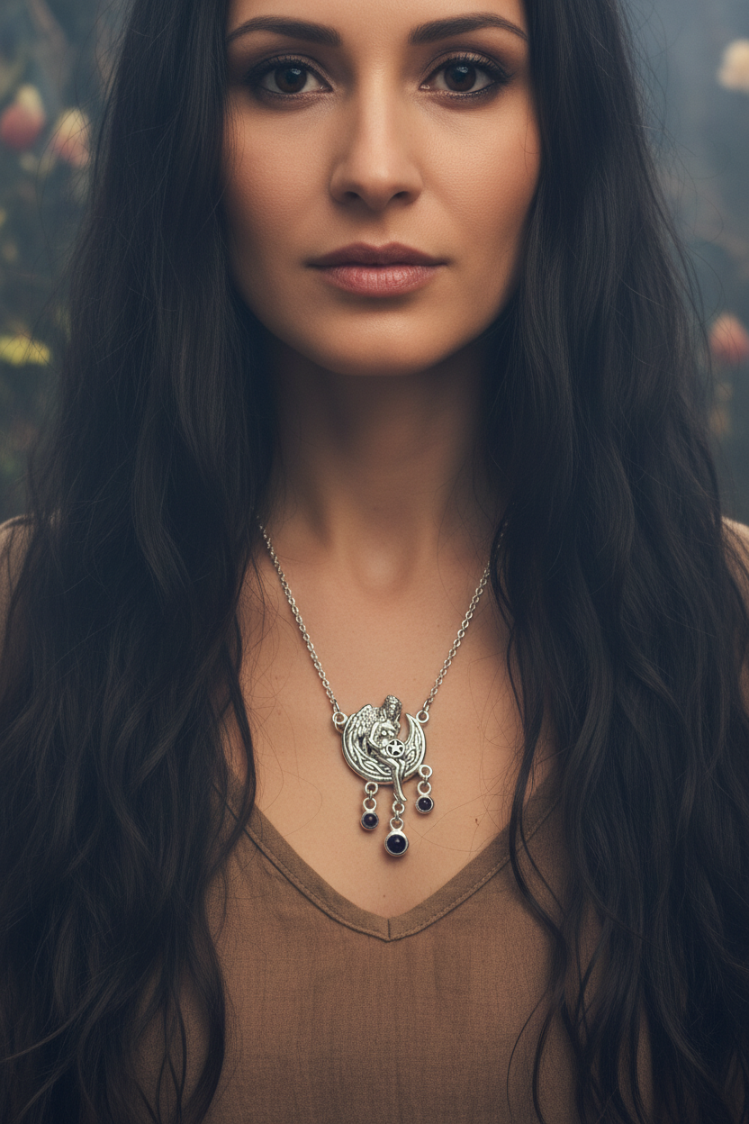 Little Star Fairy Necklace in Sterling Silver | Necklet | Wiccan Center