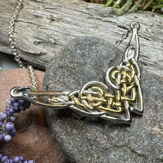 Celtic Endless Love Heart Necklace | Necklet | Wiccan Center
