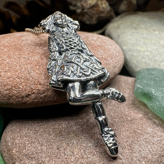 Feis Irish Dancer Necklace | Pendant | Wiccan Center