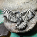 Eagle of Glory Necklace in Sterling Silver