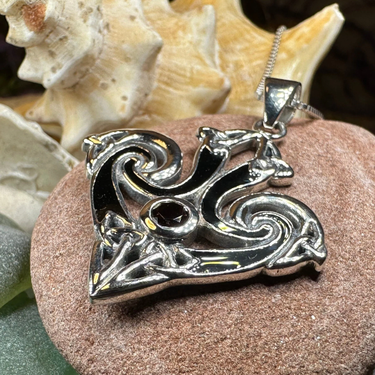 Ove Celtic Trinity Knot Necklace in Sterling Silver