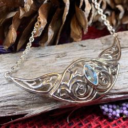 Celtic Elegance Necklace in Sterling Silver | Necklet | Wiccan Center