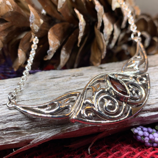 Celtic Elegance Necklace in Sterling Silver | Necklet | Wiccan Center