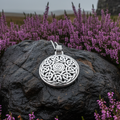 Eternal Celtic Spiral Necklace in Sterling Silver | Pendant | Wiccan Center