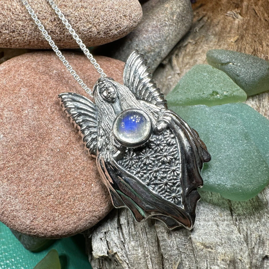 Titania Fairy Queen Necklace in Sterling Silver | Pendant | Wiccan Center