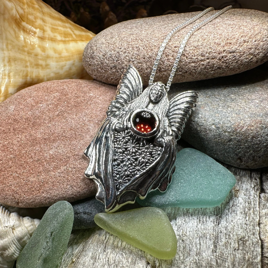 Titania Fairy Queen Necklace in Sterling Silver | Pendant | Wiccan Center