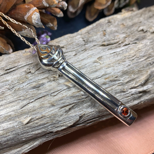 Emilie Scottish Mackintosh Necklace in Sterling Silver | Pendant | Wiccan Center
