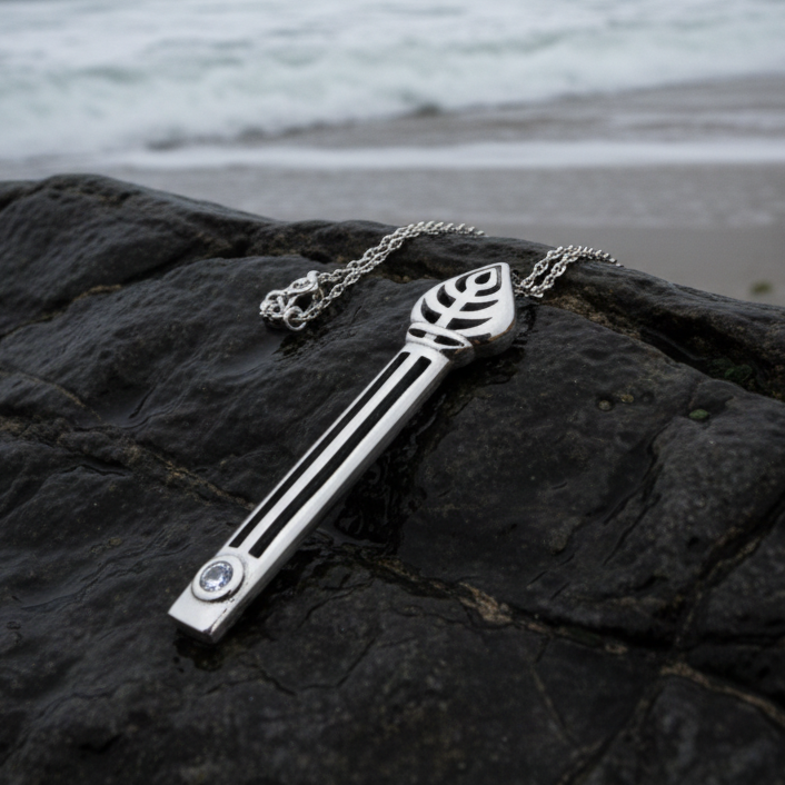 Emilie Scottish Mackintosh Necklace in Sterling Silver | Pendant | Wiccan Center