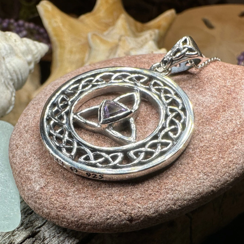 Nyx Trinity Knot Necklace | Pendant | Wiccan Center