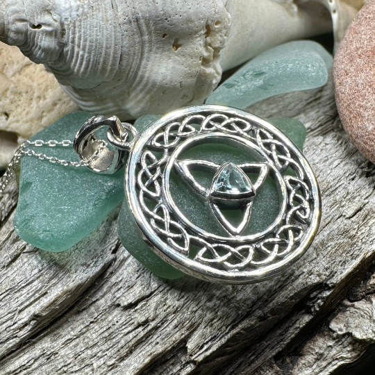 Nyx Trinity Knot Necklace | Pendant | Wiccan Center