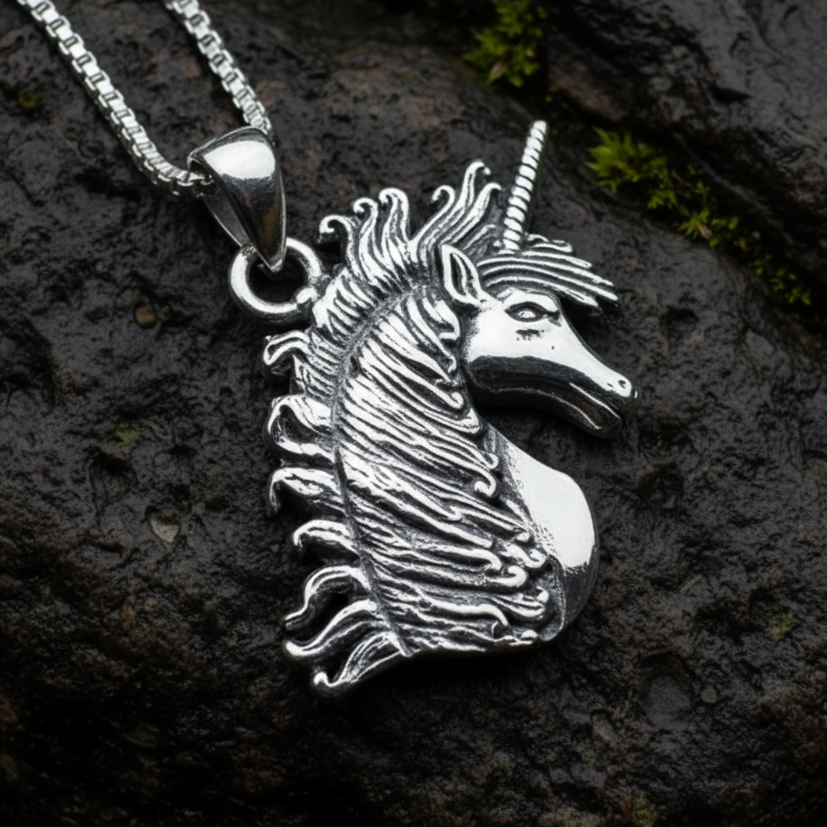 Legendary Unicorn Necklace | Pendant | Wiccan Center
