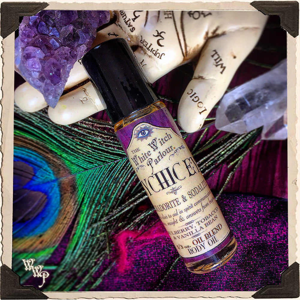 PSYCHIC EYE Elixir BODY OIL Rollon. For Enhancing Psychic Intuition, Spiritual Energy & Divination. | incense & aromas | Wiccan Center