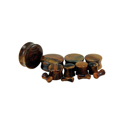 Tiger's Eye Stone Plugs