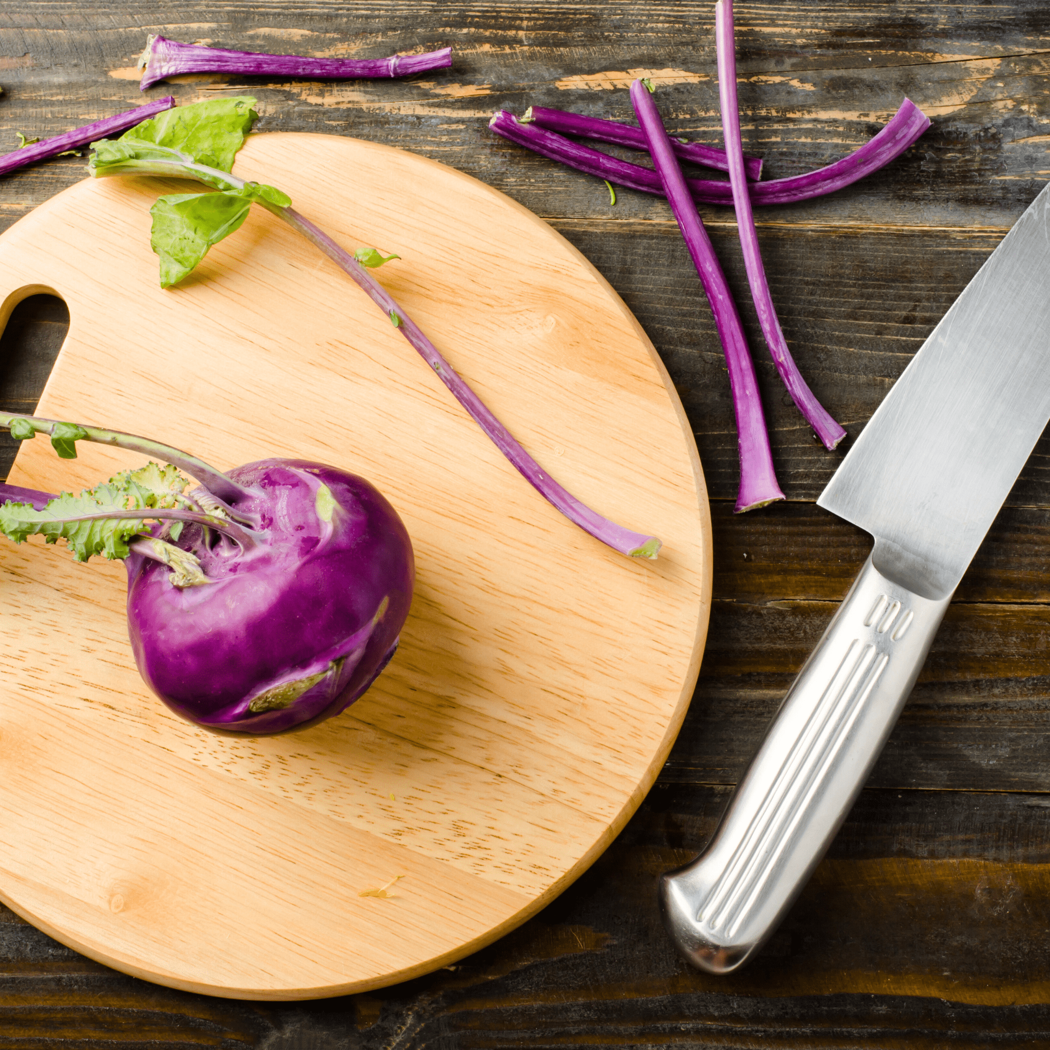 Purple Vienna Kohlrabi – 100 Seeds | Seeds | Wiccan Center
