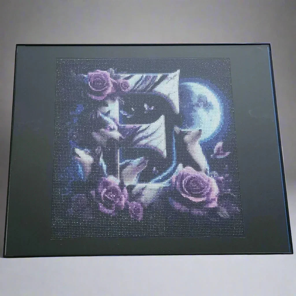 Diamond Art 40 x 40 cm Framed Pictures