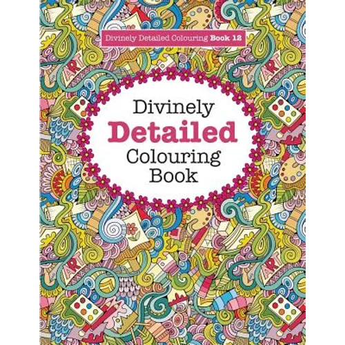 Divinely Detailed Colouring Book 12 - Paperback | Books | Wiccan Center