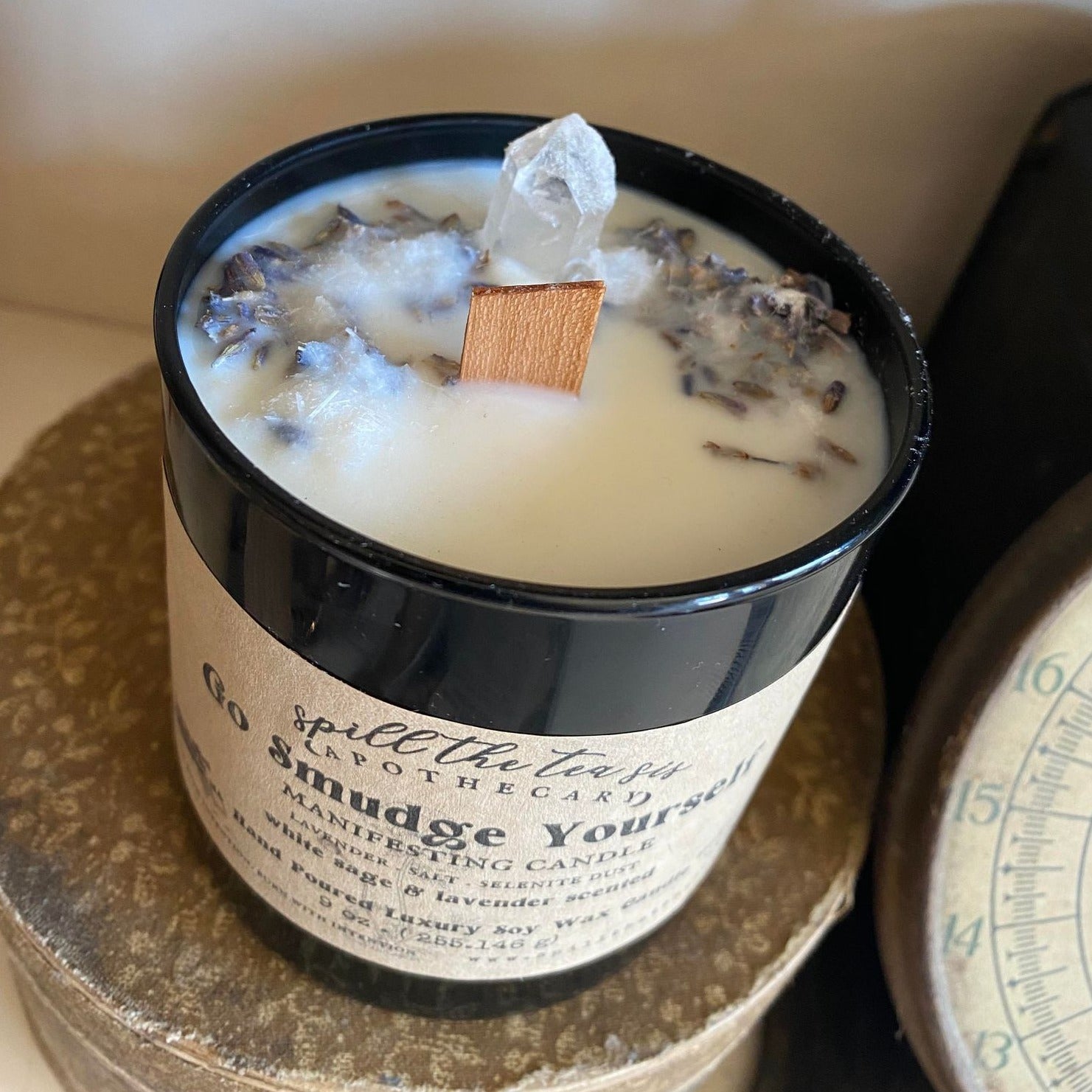 Go Smudge Yourself Intention Candle | Cleansing, Clearing & Protection