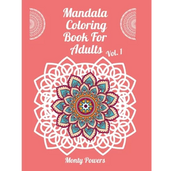 Mandala Coloring Book For Adults Vol. 1 - Paperback | Books | Wiccan Center