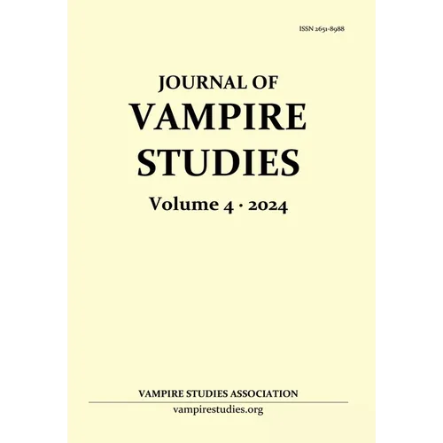 Journal of Vampire Studies: Vol. 4 (2024) - Paperback | Books | Wiccan Center