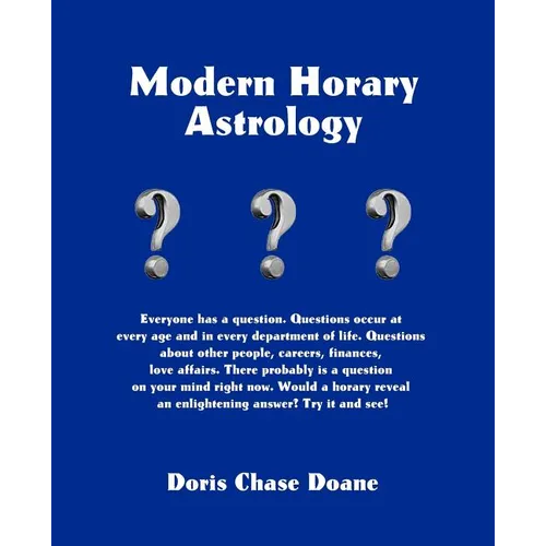 Modern Horary Astrology - Paperback | Books | Wiccan Center